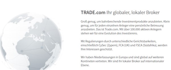 TRADE.com aktive Investoren